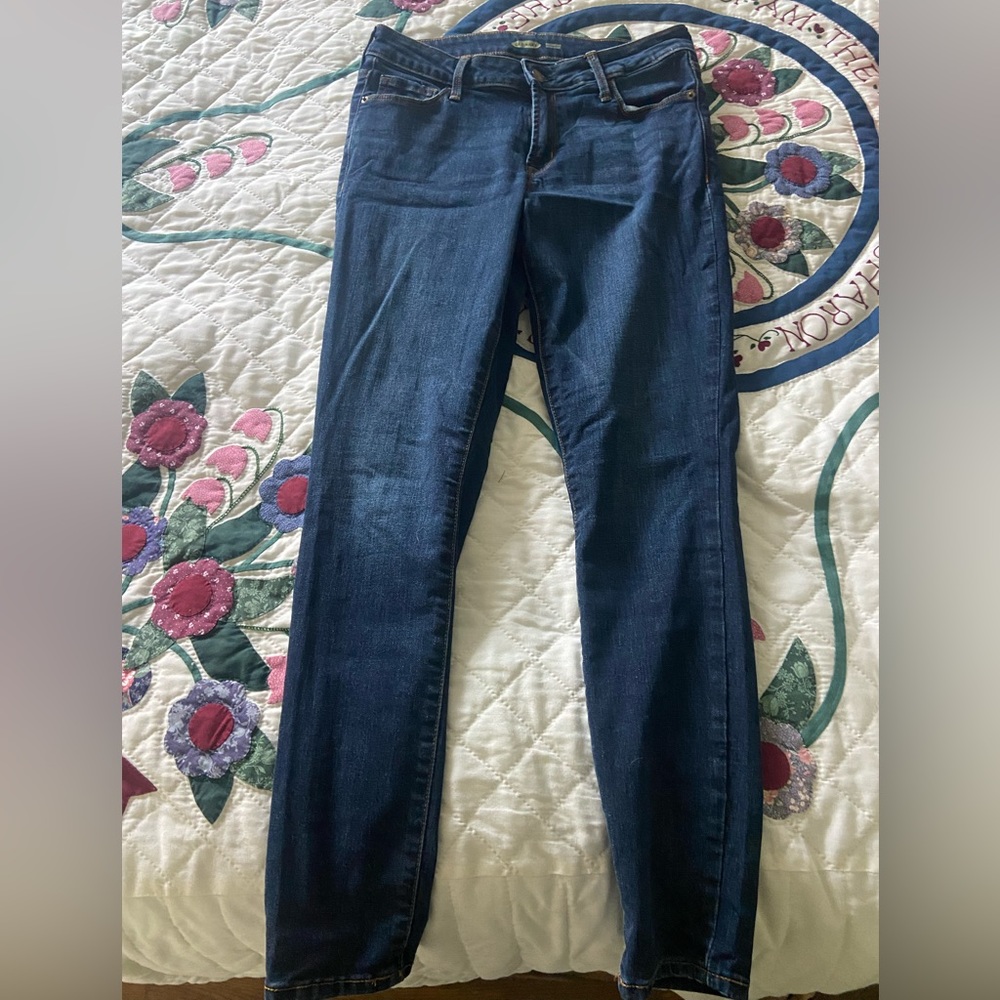 Size 8 Blue Denim Skinny Jeans